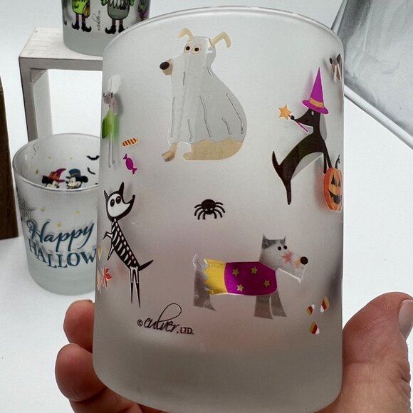 Culver Halloween Old Fashion Glasses Set of 3 one Disney - Picture 7 of 13